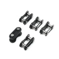 Roller Chain Master Link 0.4in Width Replacement for Bicycle Bike (Black, 5)