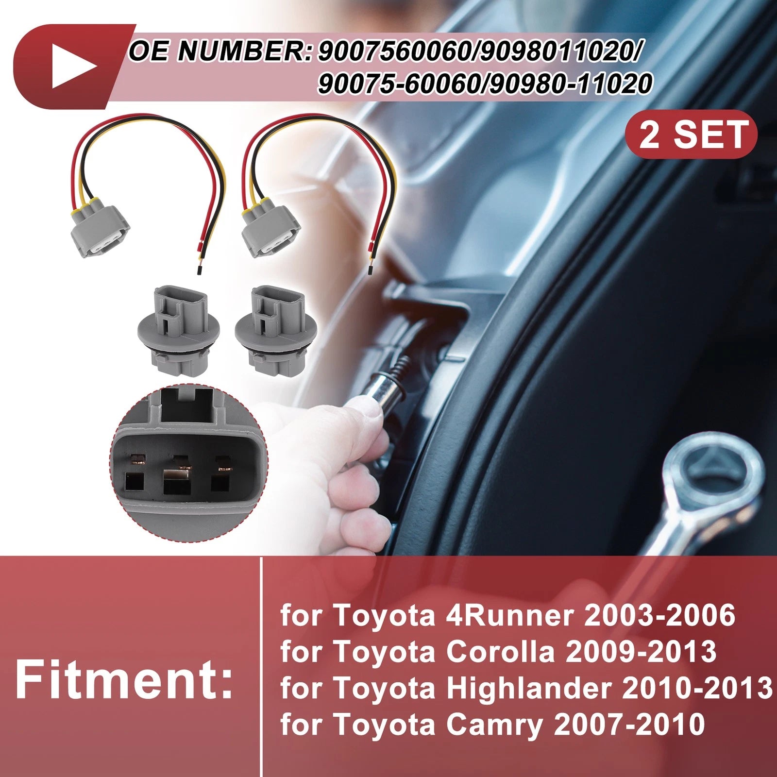 Turn Signal Light Socket Wiring for Toyota 4Runner (2003–2006)