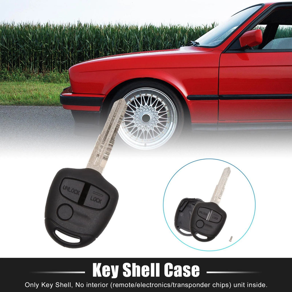 Key Fob Shell Case Replacement for Mitsubishi Lancer Outlander Colt (2003–2012)