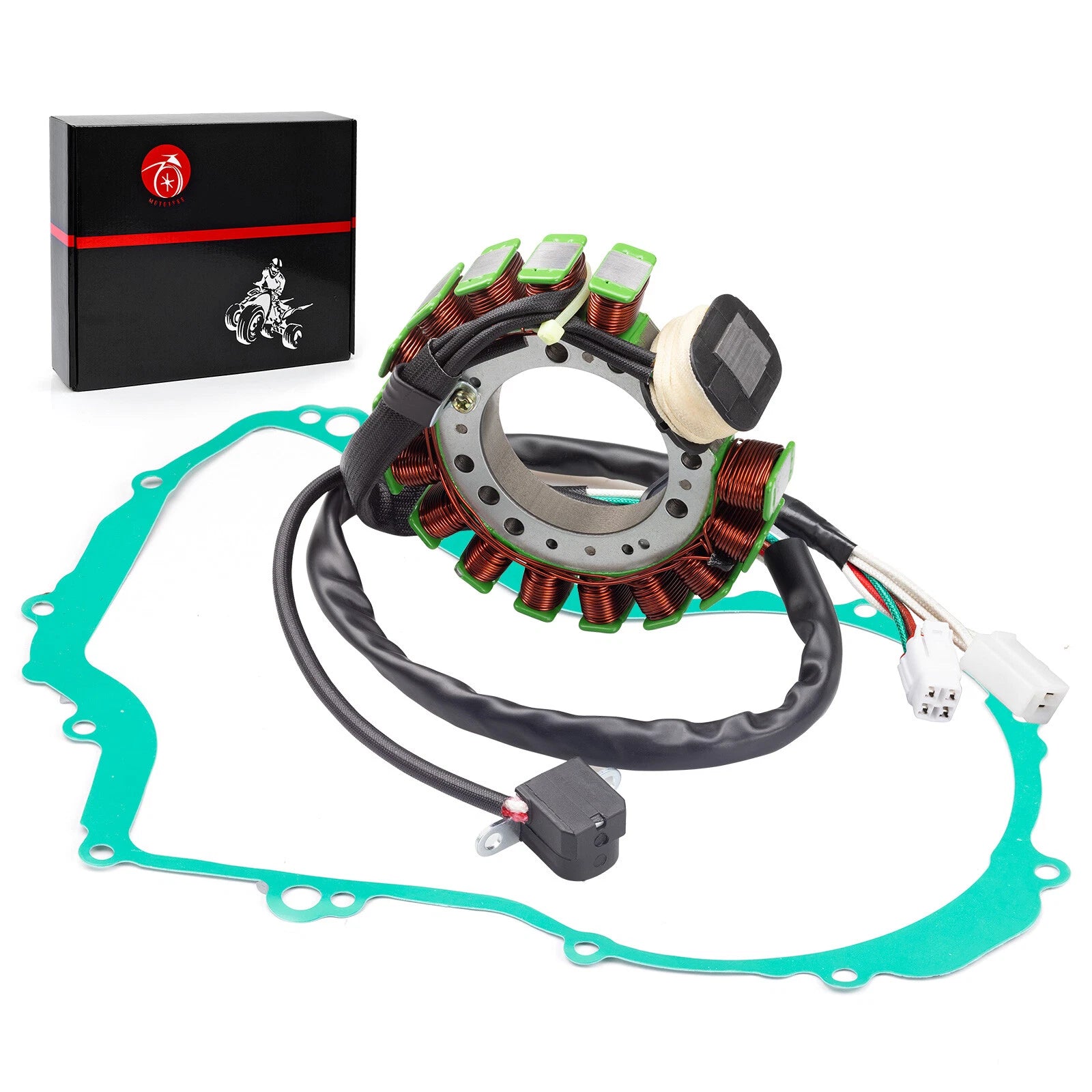 Stator & Gasket for Yamaha Wolverine 350 (2000–2001), Big Bear 350 (1997–1999)