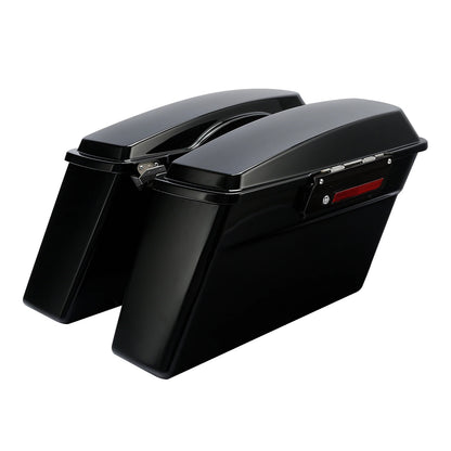 Hard Saddle Bags Trunk & Rear Fender System for Harley CVO Touring (2009–2013)