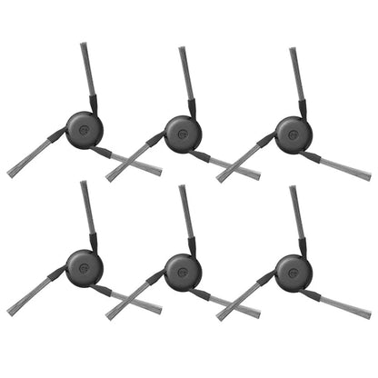 Robot Vacuum Brush Set for Corner Dusting (Angled Nylon Bristles)