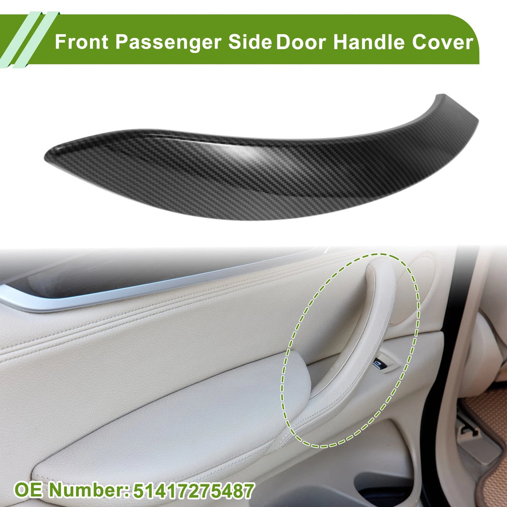 Door Panel Handle Pull Trim Cover Replacement for BMW 3 Series (2012–2018)