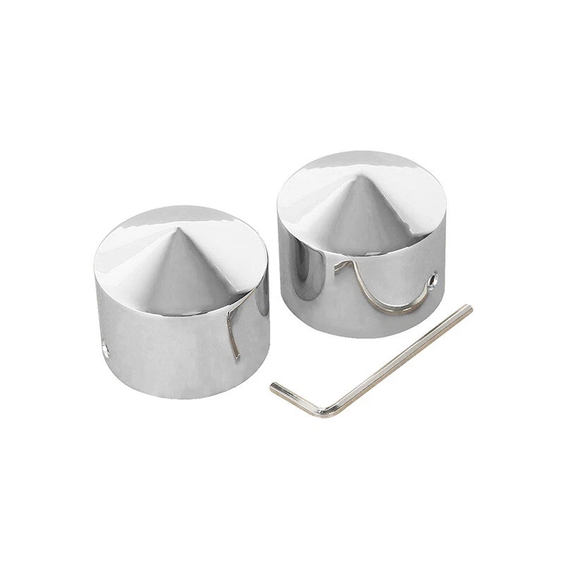 Front Axle Nut Covers for Harley Sportster 1200 883 Touring Road Glide