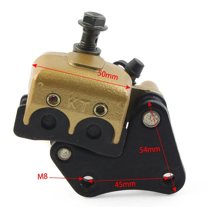 Hydraulic Master Cylinder Brake Caliper System + Pads for Apollo 110cc 125cc (2010–2023)