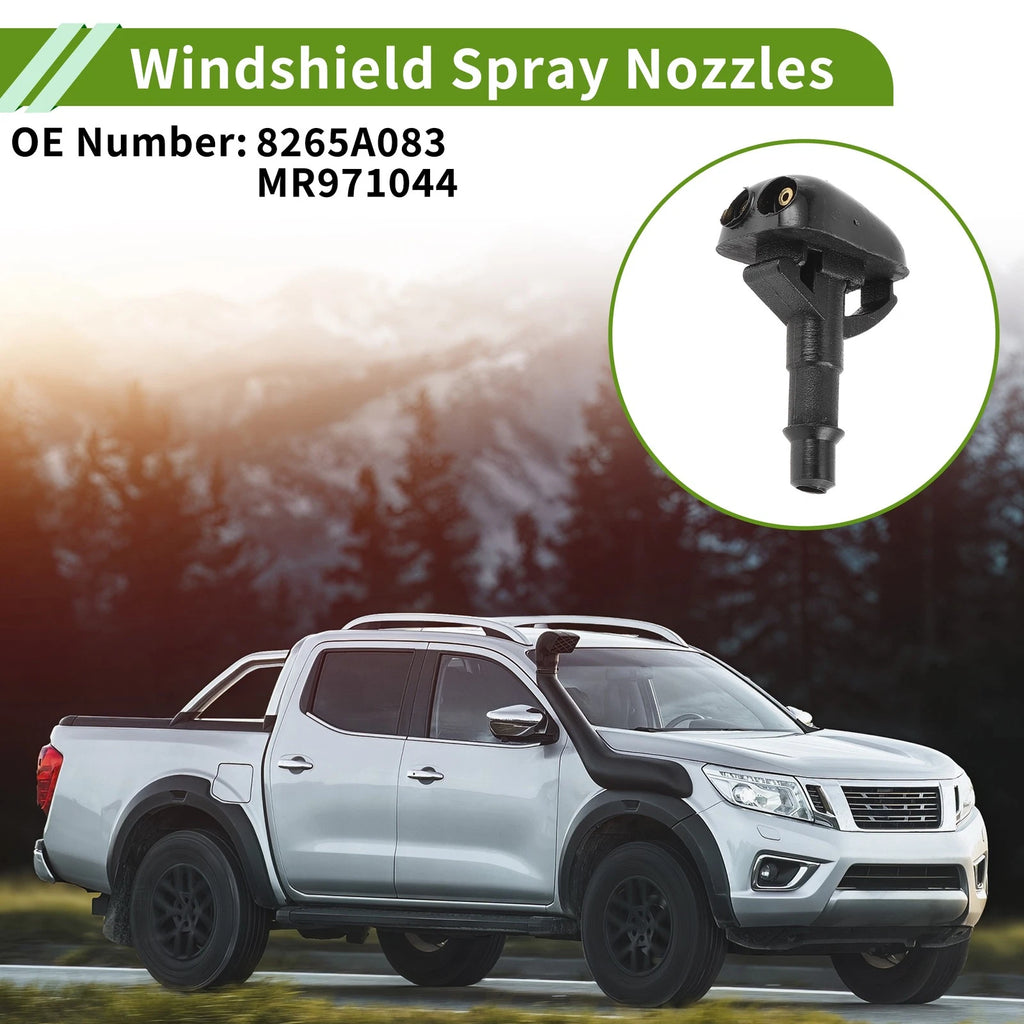 Windshield Washer Nozzle with Hose Connector for Mitsubishi Outlander (2011–2018)