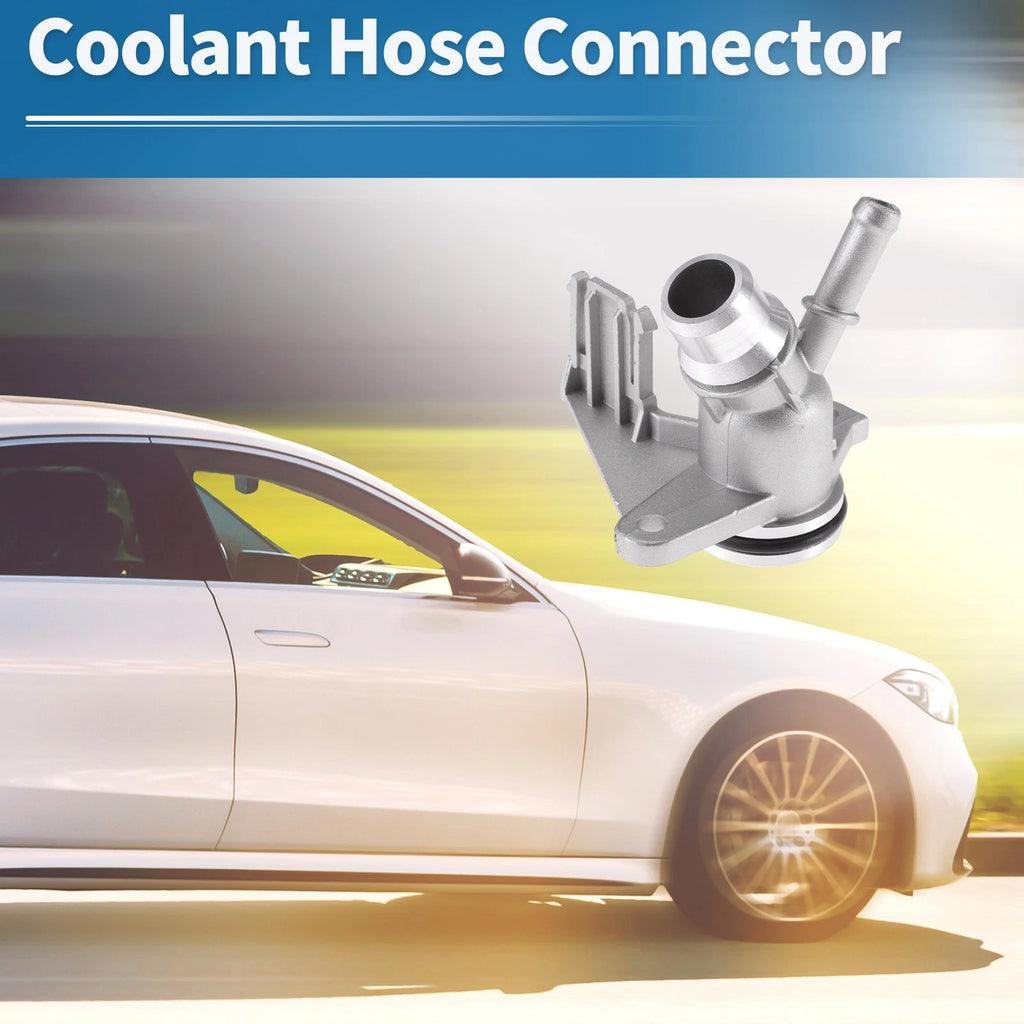 Engine Coolant Hose Connector Replacement for Audi A4 (2008–2015) Aluminum