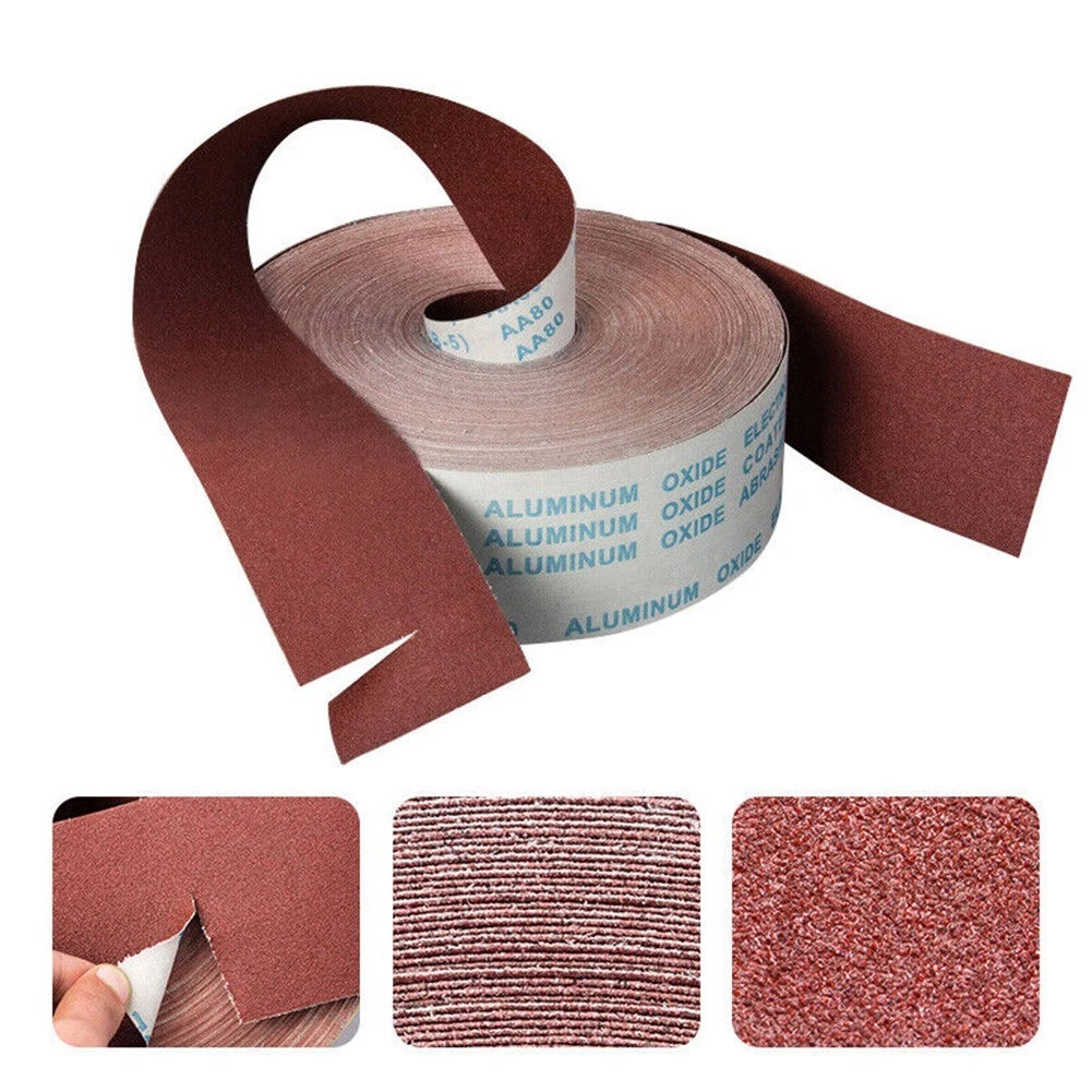 Sandpaper Roll for Woodworking (Non-staining)