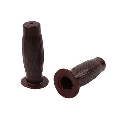 Universal 7/8" 1" Easy-Hold Hand Grips for Vintage Motorcycle (Universal)