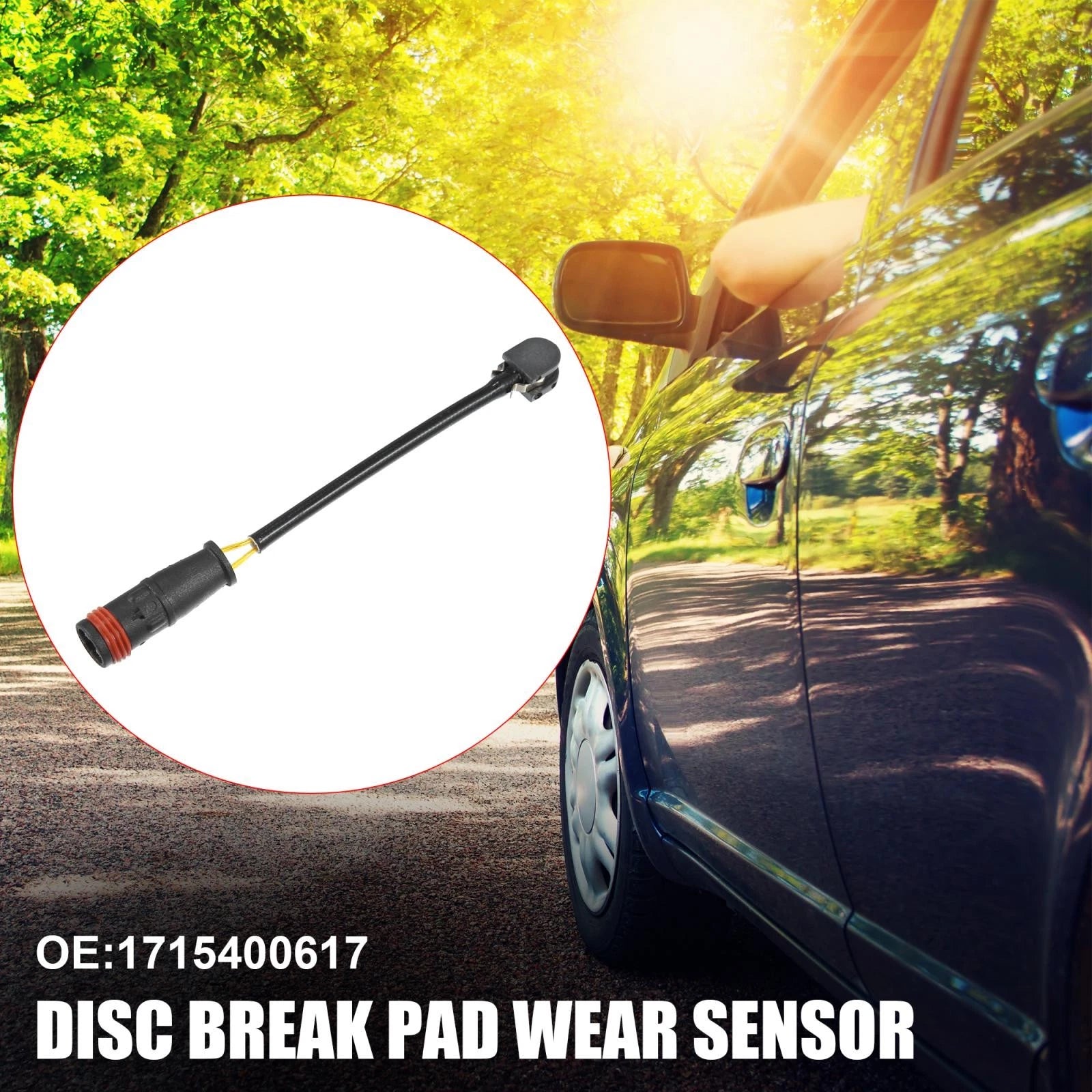 Front Rear Disc Brake Pad Wear Sensor for Mercedes SL500 (2000–2006)