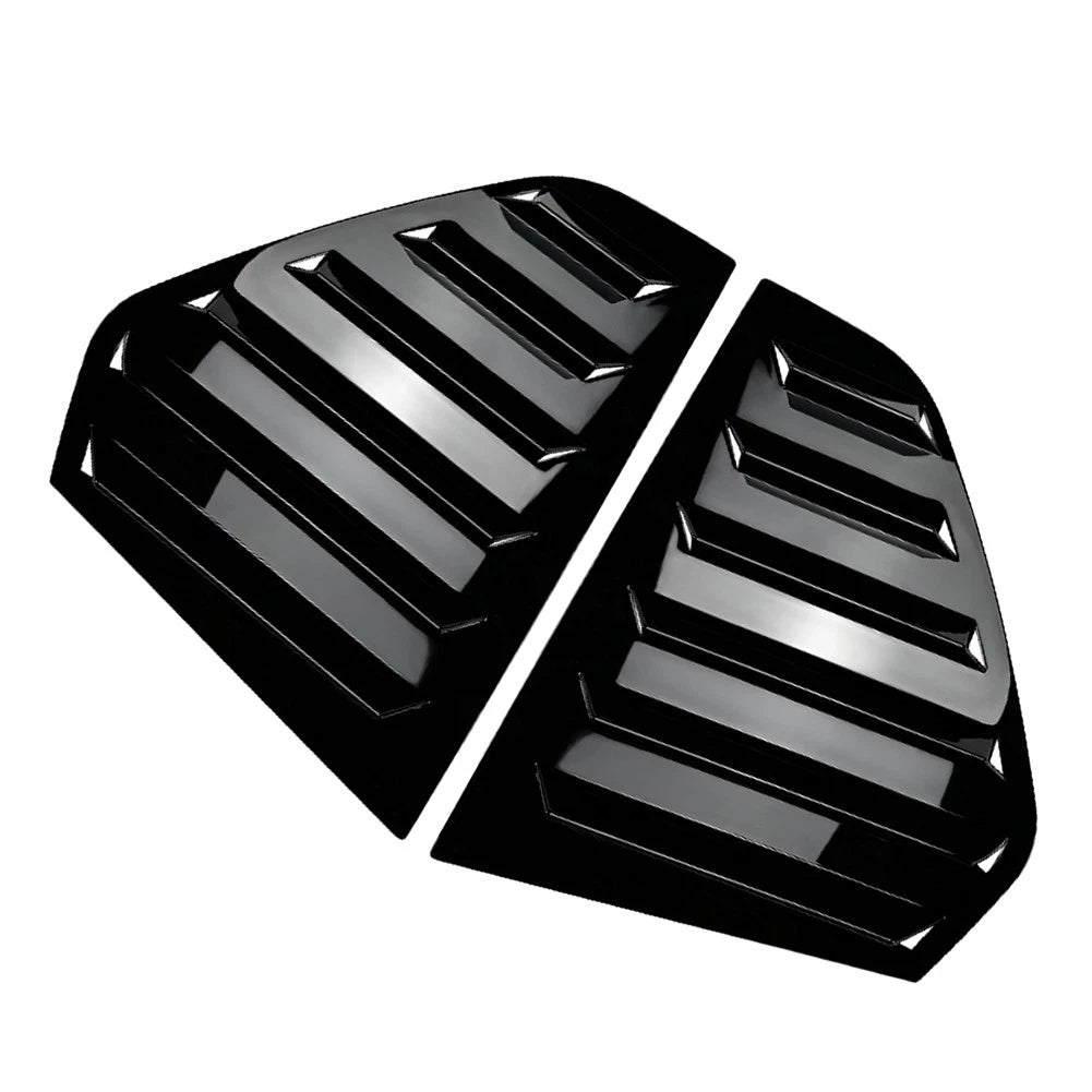 2X Rear Window Side Vent Shutter Louver Cover Trim for VW Golf 8 (2020–2022)