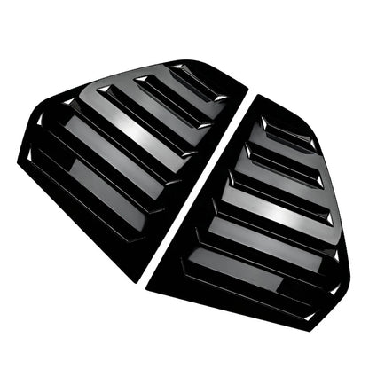 2X Rear Window Side Vent Shutter Louver Cover Trim for VW Golf 8 (2020–2022)