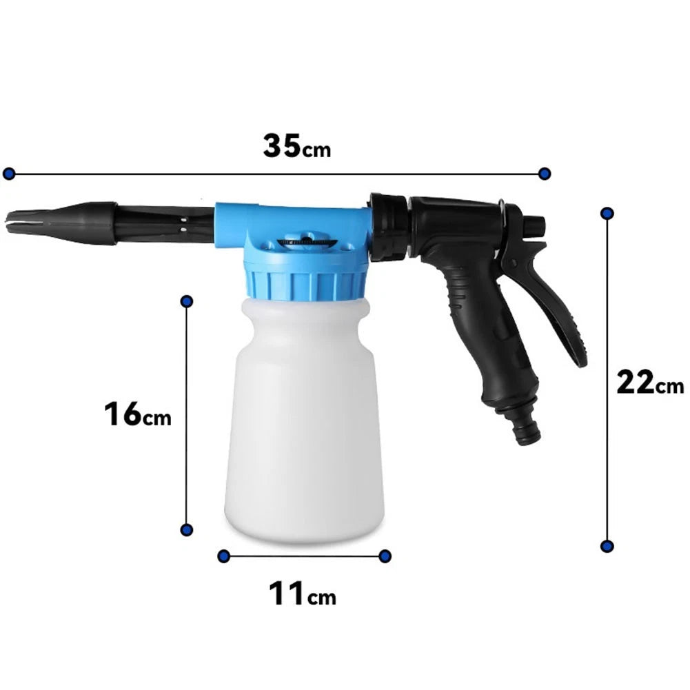 Rechargeable Foam Bottle for Vehicles 1L Capacity