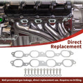 Exhaust Manifold Gasket Seal Replacement for Cadillac Chevy GMC GM (1995–2011)