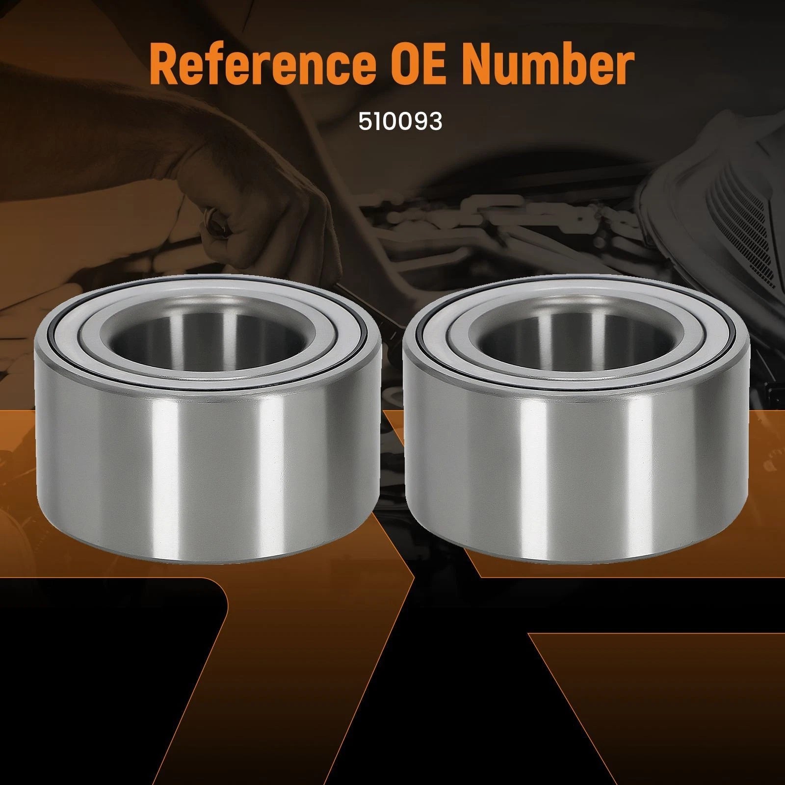 Front Left Wheel Bearing for Hyundai Veloster (2012–2017)