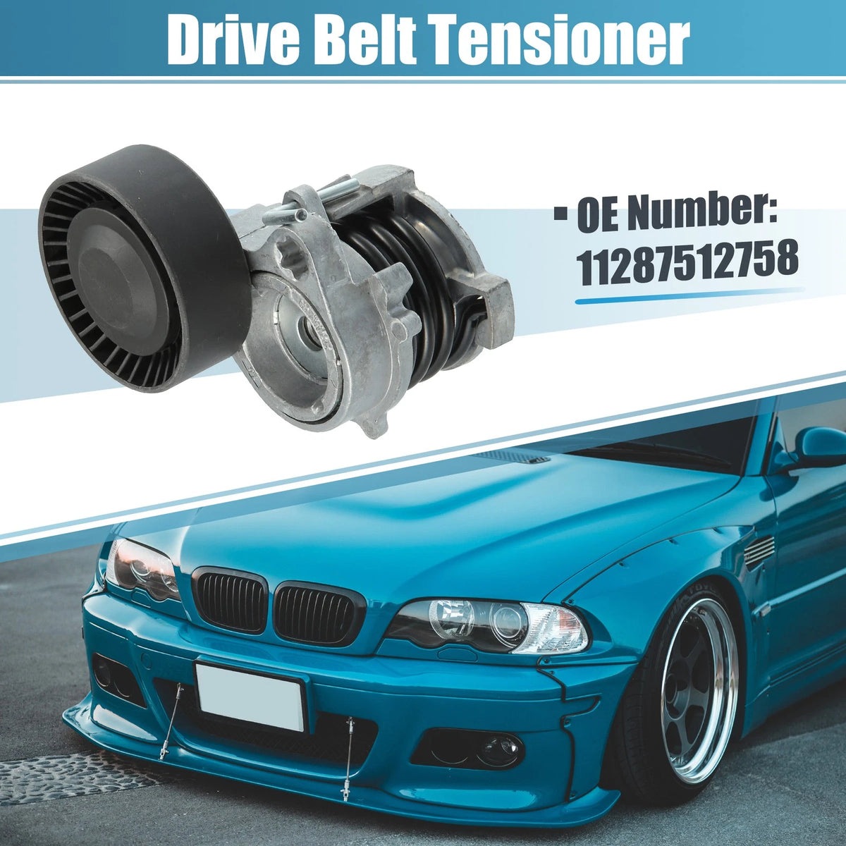 Belt Tensioner Pulley Assembly for BMW 323i 330i (2000–2013)