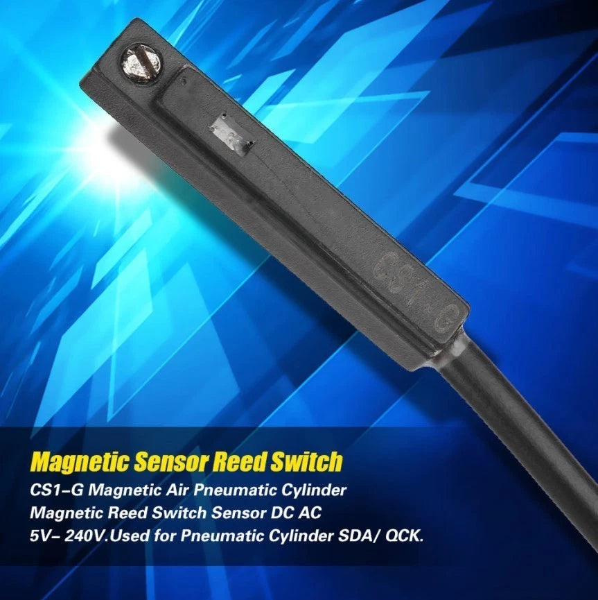 Magnetic Reed Switch Sensor for Gas Cylinders SDA/QCK (5V-240V)