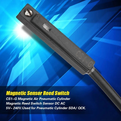 Magnetic Reed Switch Sensor for Gas Cylinders SDA/QCK (5V-240V)