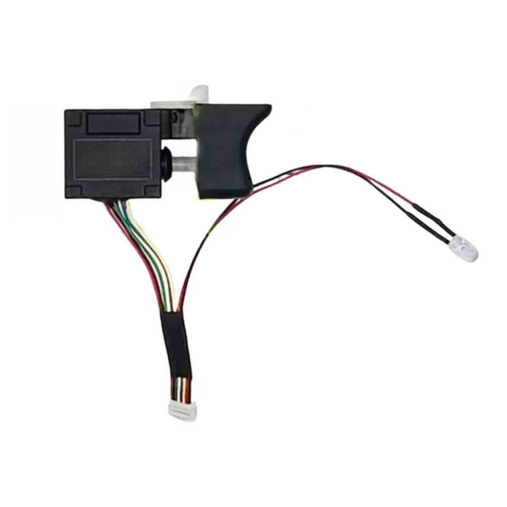 8-Wire Light-Integrated Switch for Brushless Drills & Power Tools (16.8V-21V)