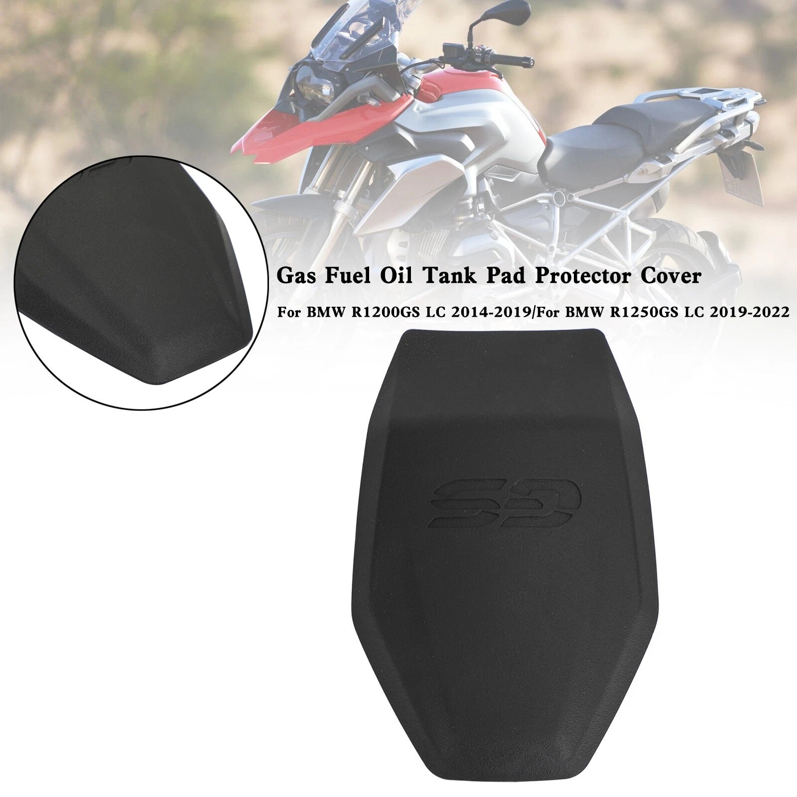 Gas Fuel Oil Tank Pad Protector Cover for BMW R1250GS R1200GS (2014–2022) T9