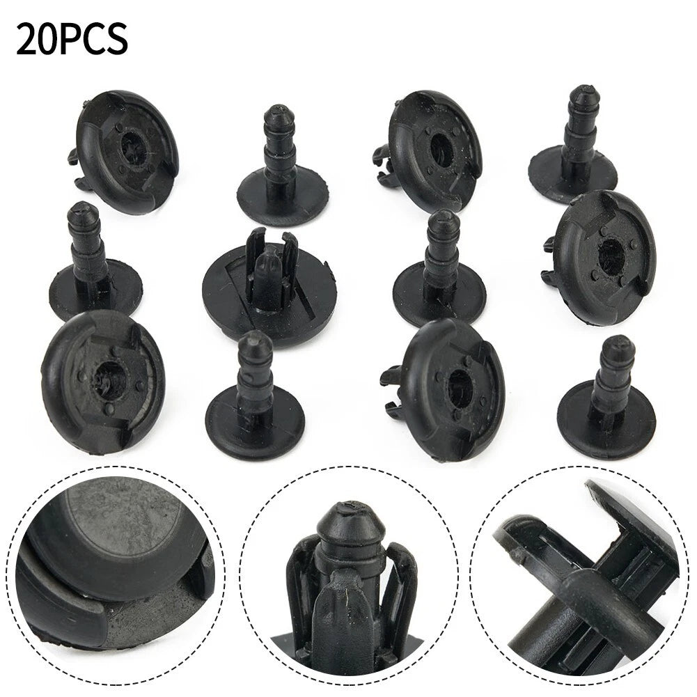 20 Piece Fender Splash Shield Push Rivet Clips for Toyota