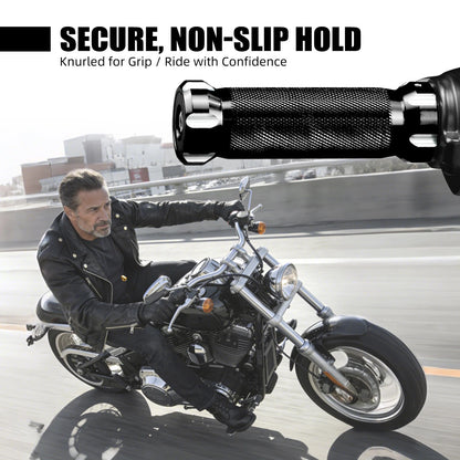 CNC Anodized Handlebar Hand Grips for Harley Road King Classic EFI (1998–2006)