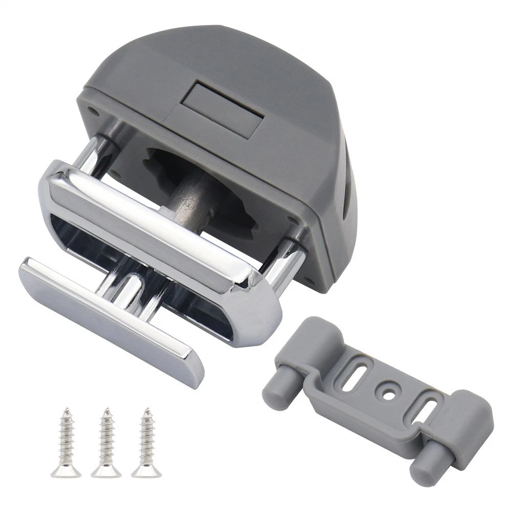 Push Button Cabinet Latch Lock for RV Camper Caravan Yachts