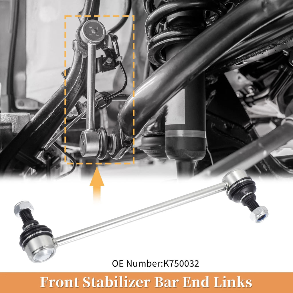 2 Piece Front Stabilizer Sway Bar Link Replacement for Hyundai Elantra (2007–2010)