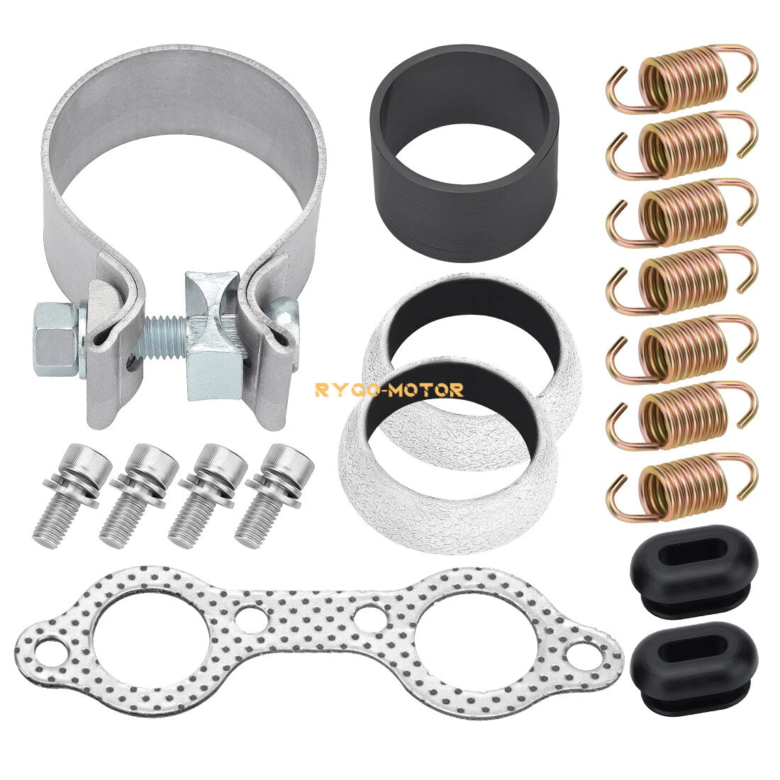 Exhaust Muffler Gasket Seal Spring Kit for Polaris RZR 800 (2008–2011) 7081382