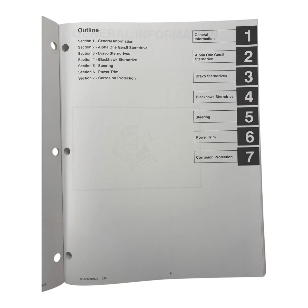Technician's Handbook for MerCruiser Sterndrive Units (1997) 90-806534970
