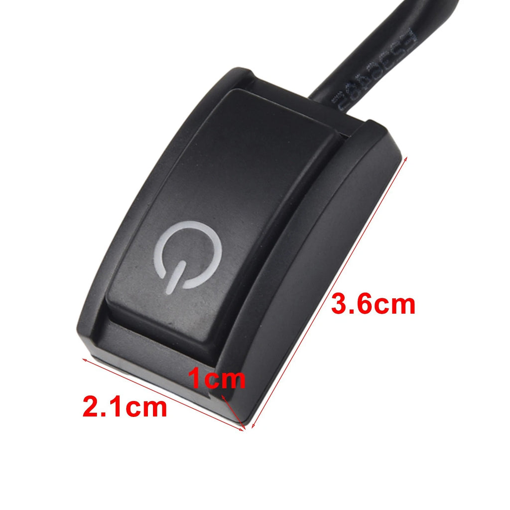 Push Button Switch for Car (12V/200mA, 2.4W)