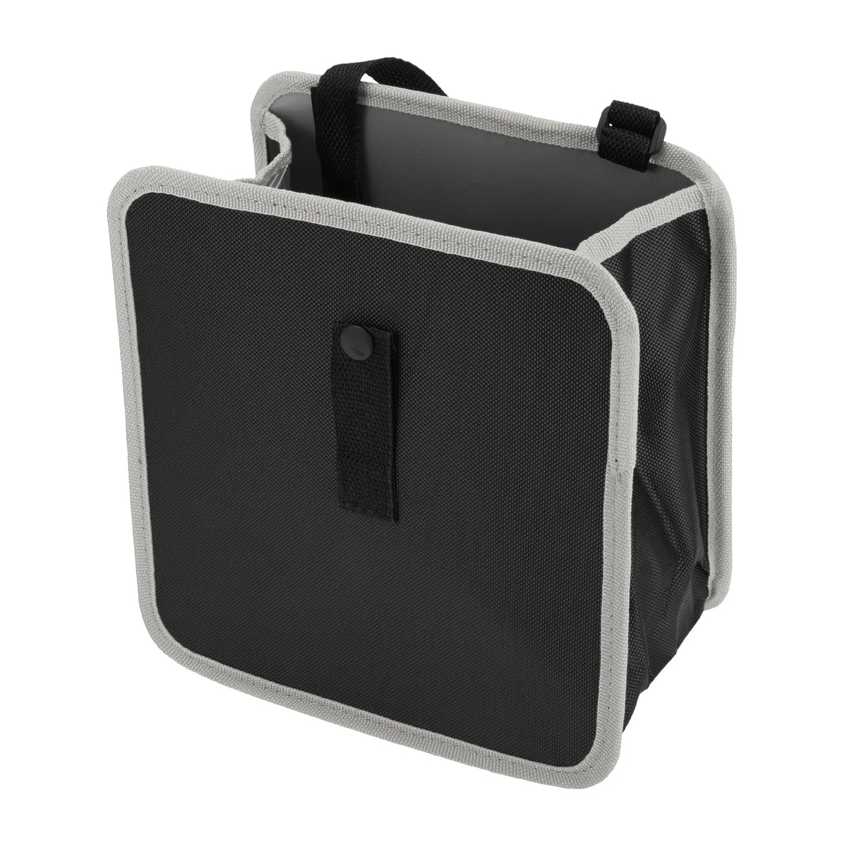 Car Trash Can for Universal Fit (1 pcs) - Hanging Folding Oxford Cloth Black Gray