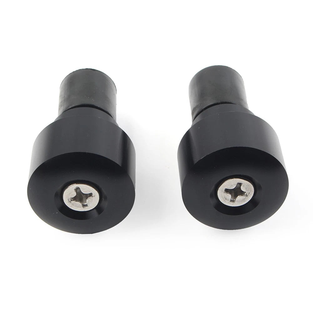 Handlebar Grips & End Slider Caps for Honda CBR600RR (2003–2016) Black