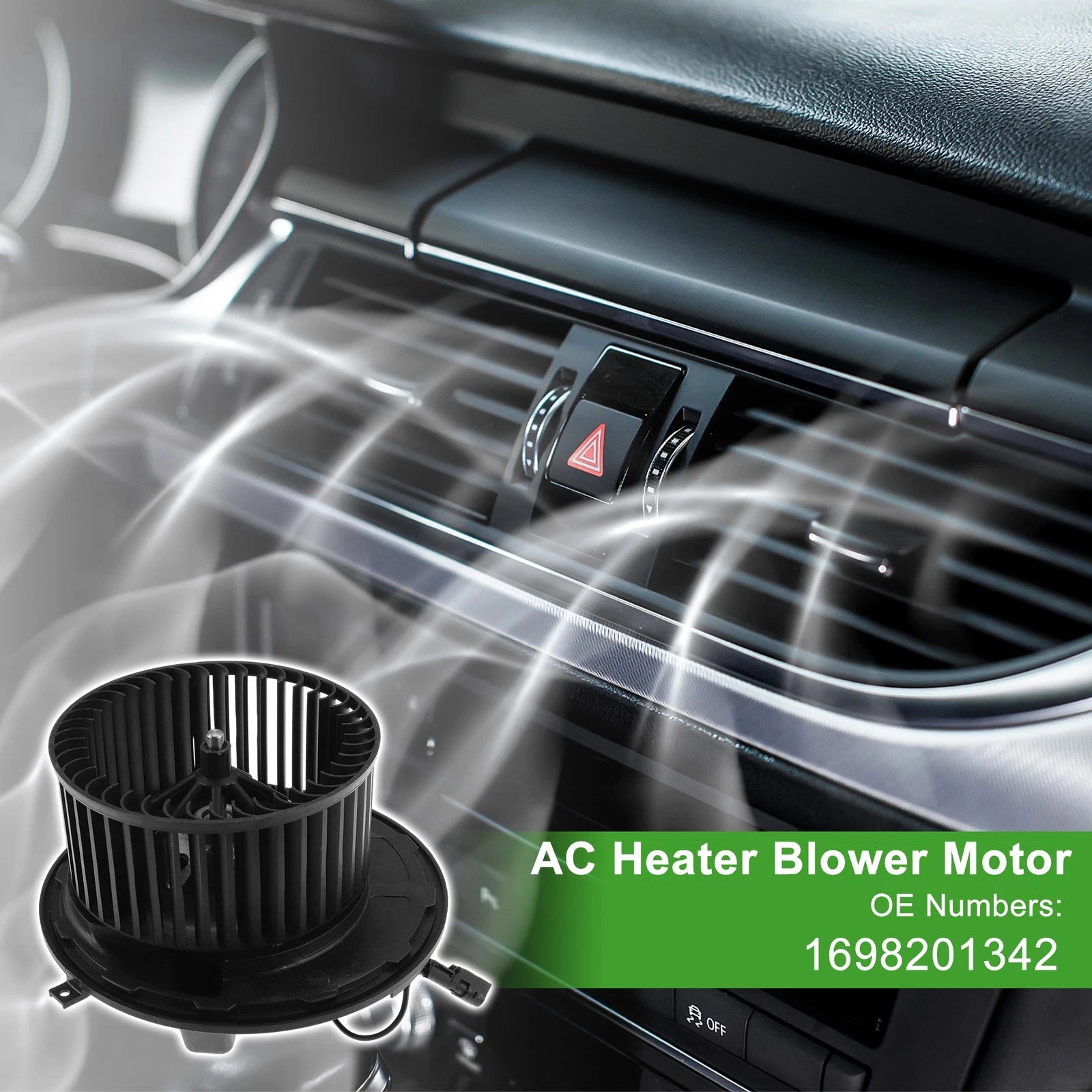 HVAC Blower Motor Assembly for Mercedes-Benz A-Class W169 (2004–2012)