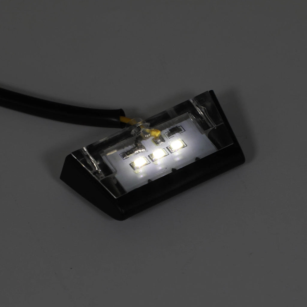3X LED Rear Tail License Plate Light for Motorcycle (T9)