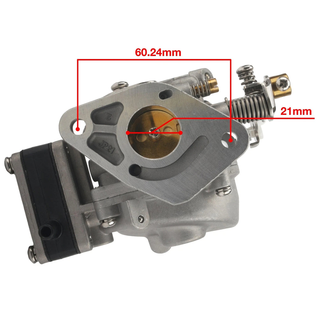 Carburetor with Gasket for Nissan Tohatsu 5HP (NS5A, NS5B, M5A, M5B)