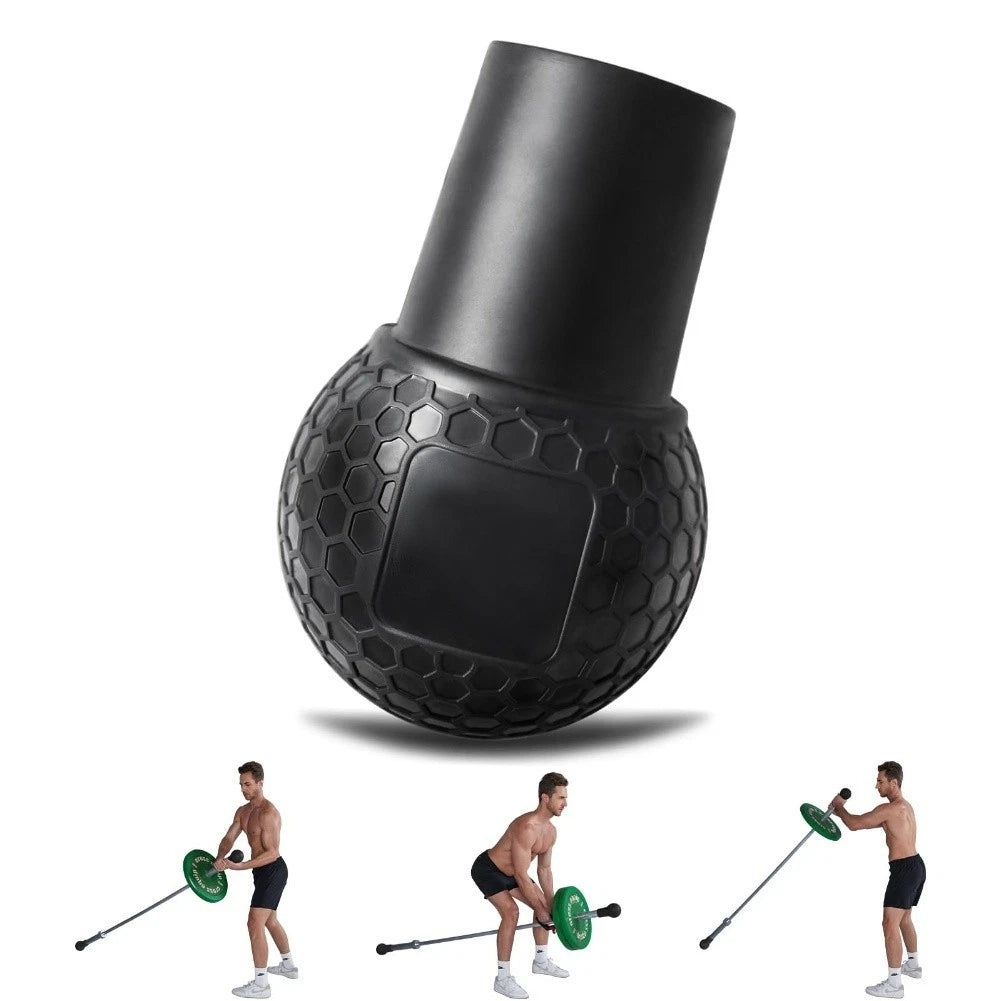 Rubber Barbell Sleeve for Land Mine Lever Squat Rack Training Aid