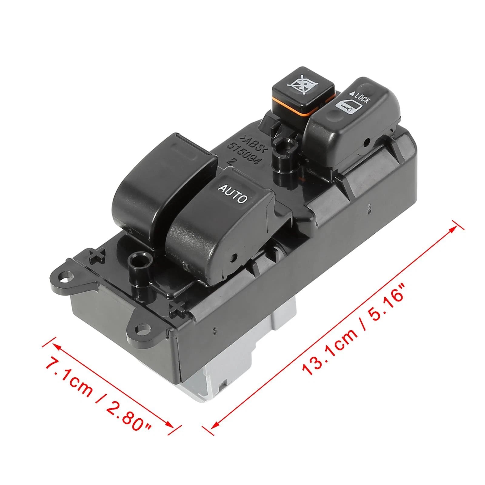 Power Door Window Switch Front Driver Right Replacement for Toyota Yaris (2006–2011)