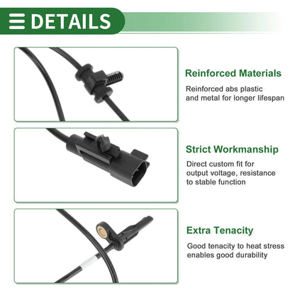 ABS Wheel Speed Sensor No. 22760053 for Cadillac SRX (2013–2016)