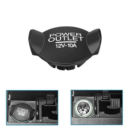 1Pc Waterproof 12V Car Power Outlet Socket Plug Cover for Universal Use