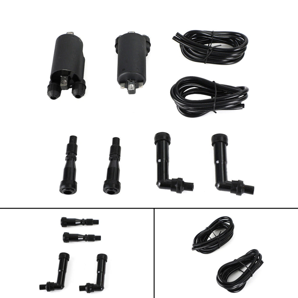 Ignition Coils Caps and Wire for Honda CB750C CB750F CB900C CB900F CB1100F (T9)