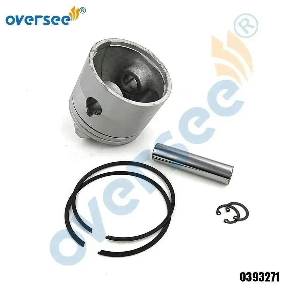 Piston & Ring STD for Evinrude Johnson 65-140HP Outboard (1968–1999)