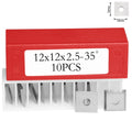 10-Piece Carbide Blade Set for