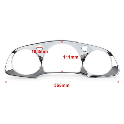 ABS Chrome Instrument Panel Accent Cover Trim for Honda Goldwing GL1800 (2001–2005)