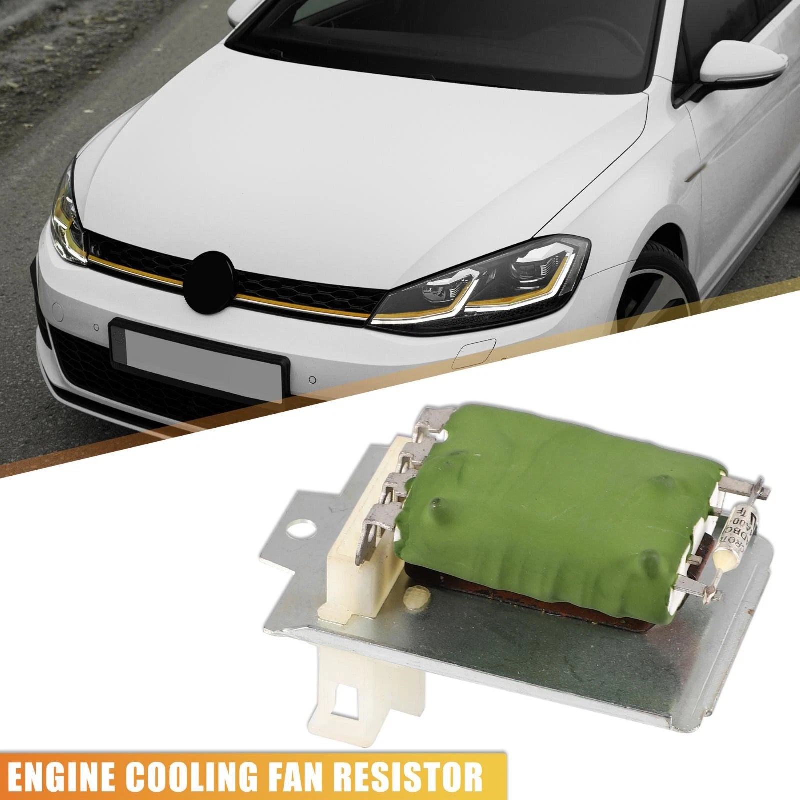 HVAC Blower Motor Resistor Replacement for Volkswagen Jetta Golf (1993–1999)