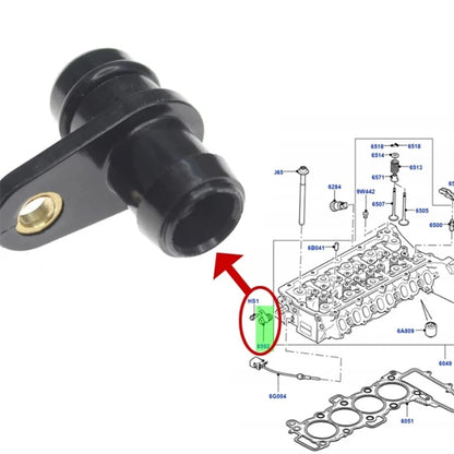 Water Outlet Connector for Land Rover (LR073690)