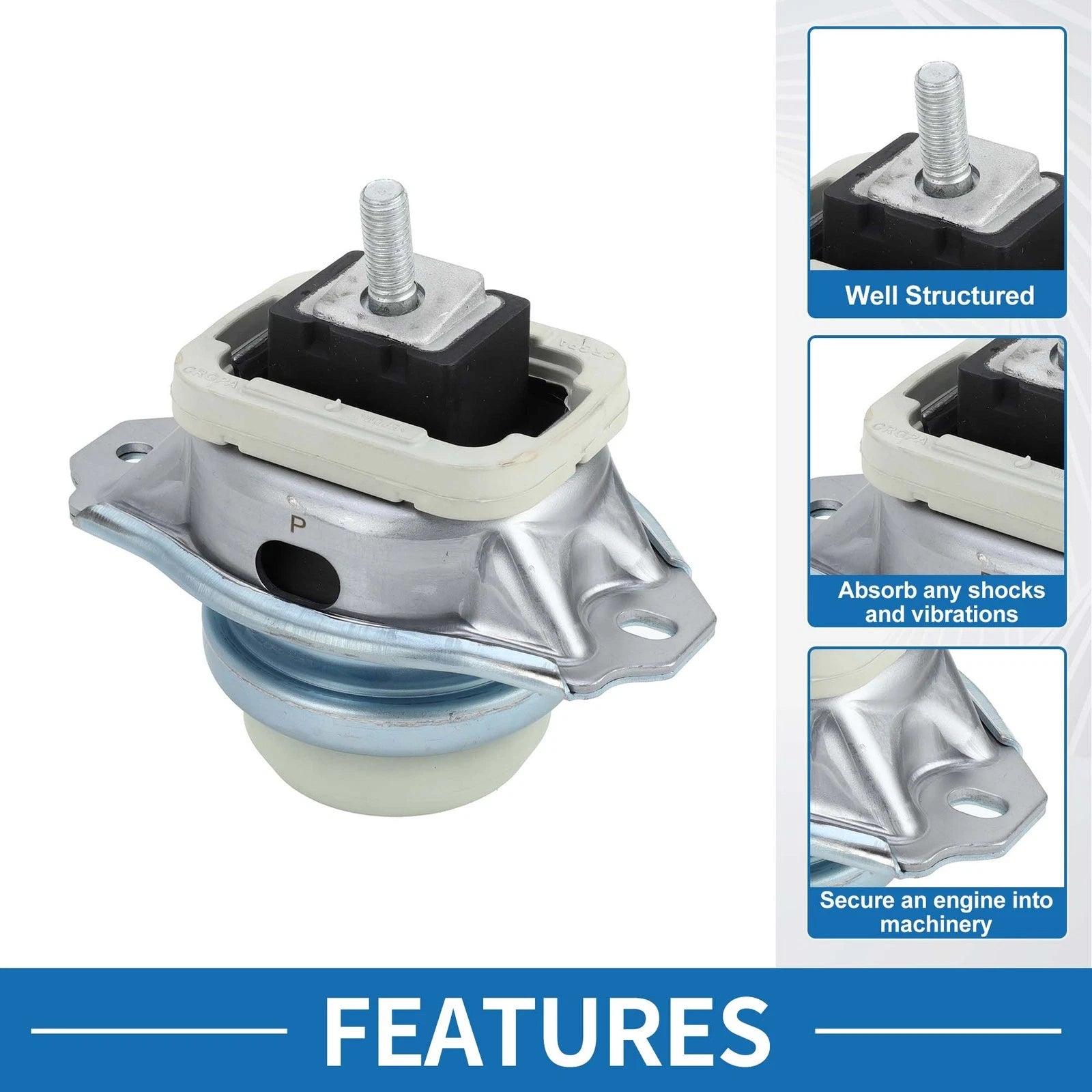 Engine Motor Mount for Land Rover Range Rover Sport (2006–2013)
