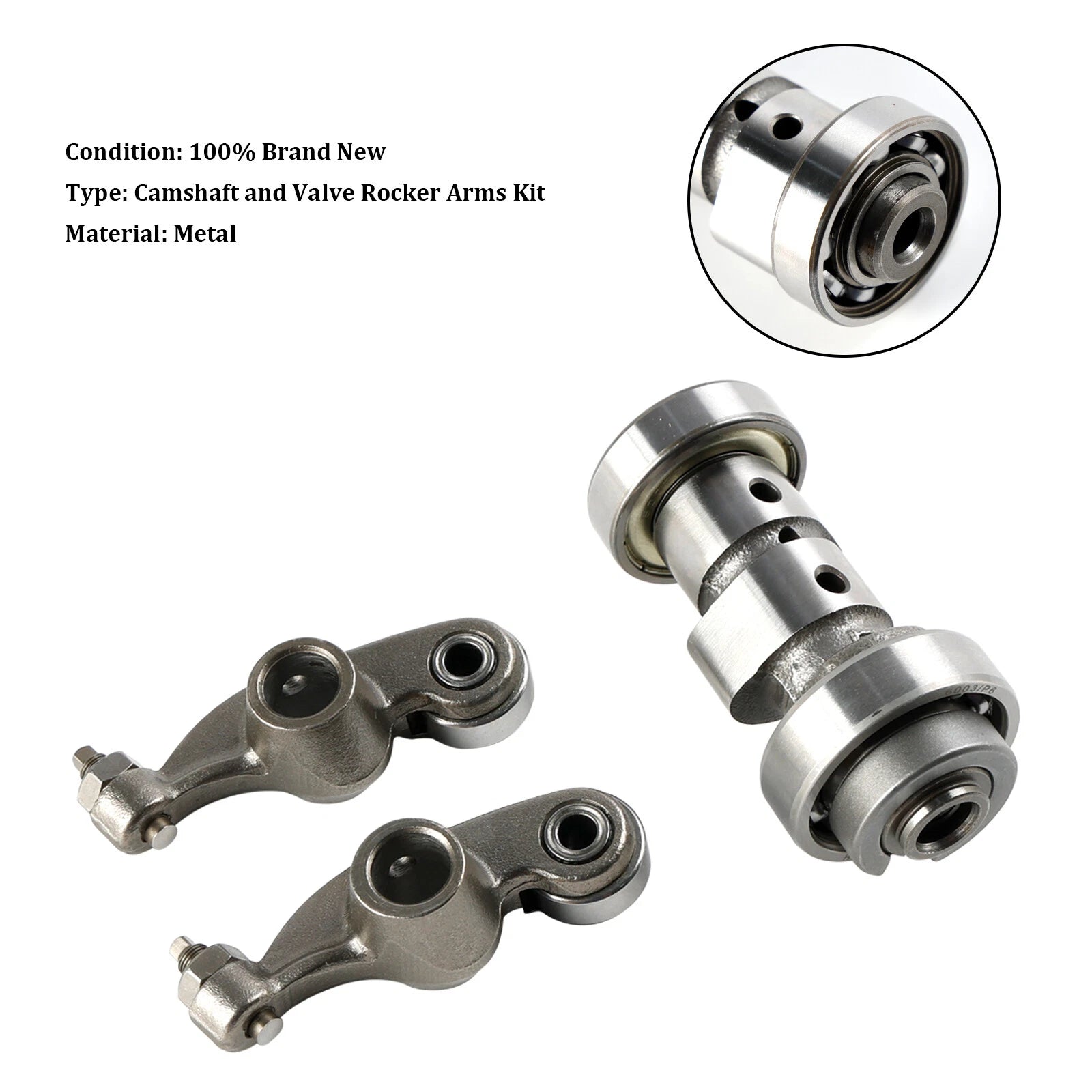 Camshaft Rocker Arm for Yamaha TTR125 TTR125L TTR125E TTR125LE (2003–2022)