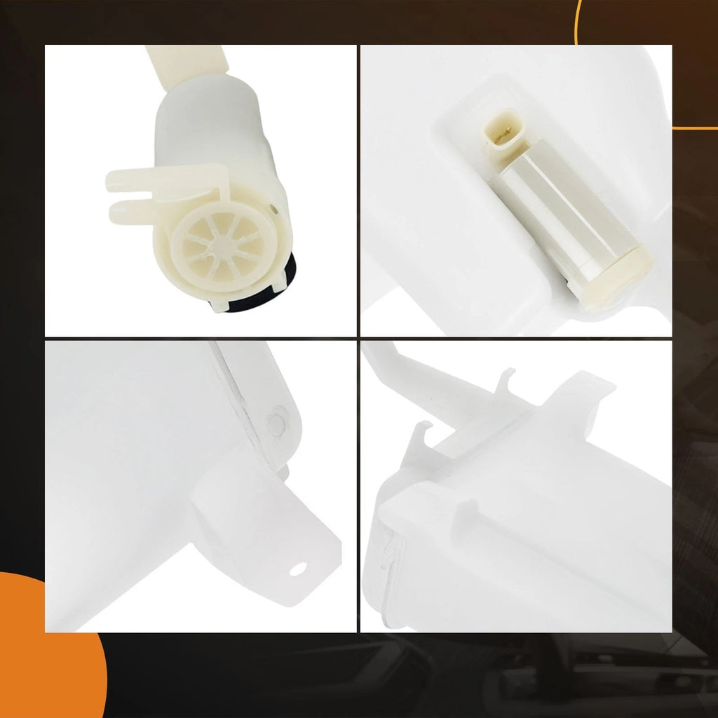 Front Washer Container System for Nissan Versa (2012–2019) NI1288148 White