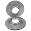 Front Disc Rotors + Bendix Brake Pads for Jackaroo UBS17 UBS55 (1988–1992)